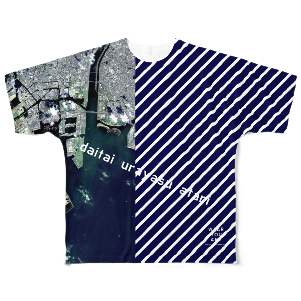 WEAR YOU AREの千葉県 浦安市 フルグラフィックTシャツ