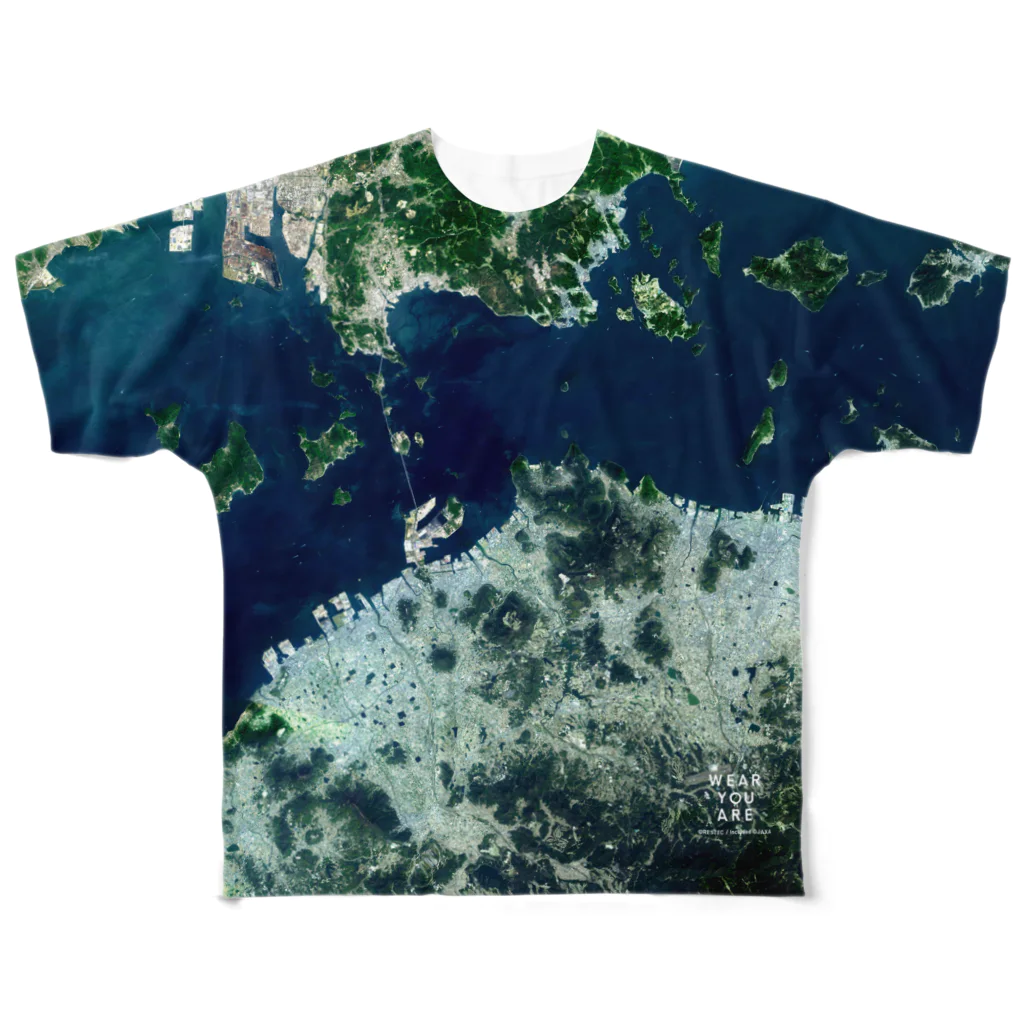 WEAR YOU AREの香川県 坂出市 All-Over Print T-Shirt