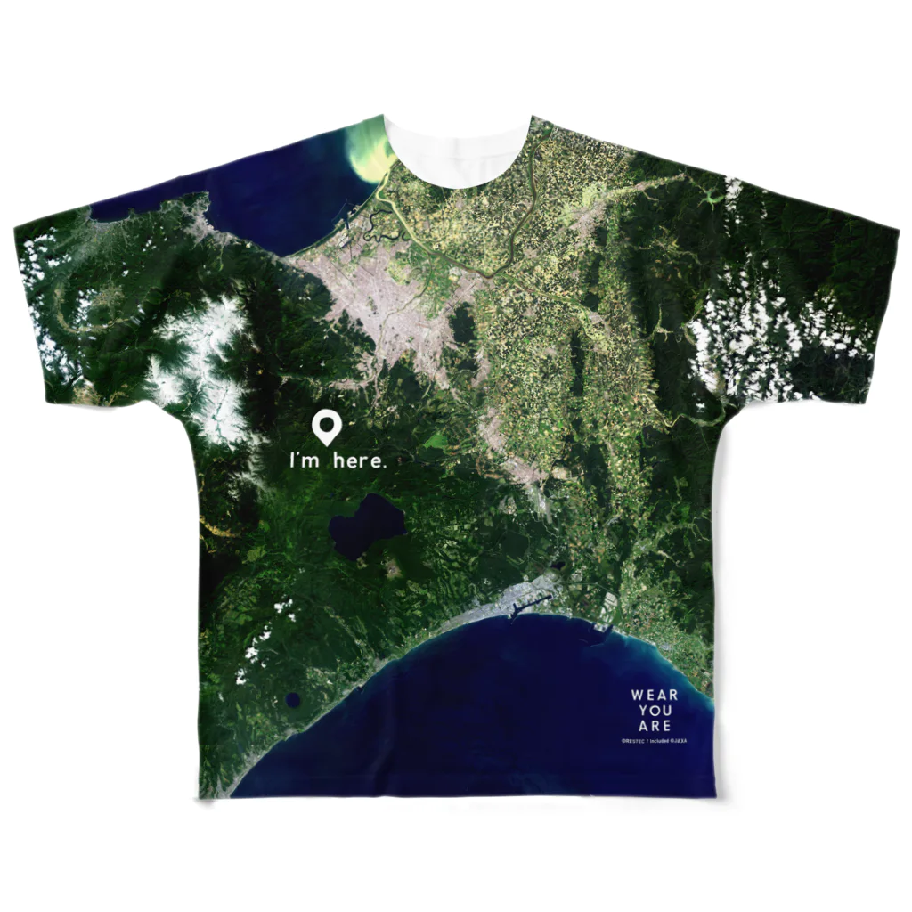 WEAR YOU AREの北海道 恵庭市 フルグラフィックTシャツ