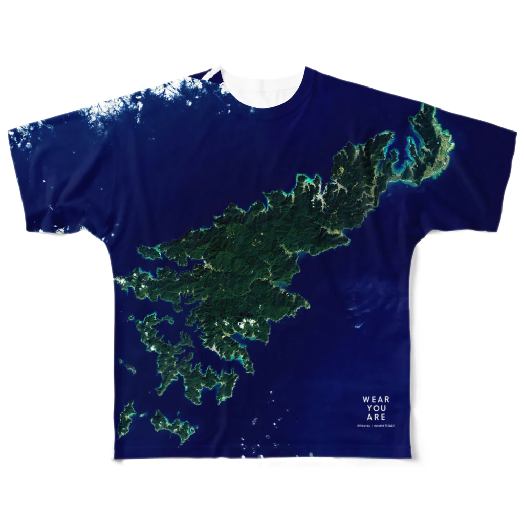 WEAR YOU AREの鹿児島県 奄美市 フルグラフィックTシャツ