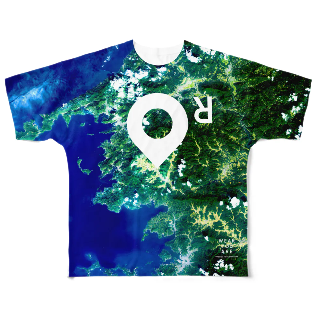 WEAR YOU AREの愛媛県 大洲市 All-Over Print T-Shirt