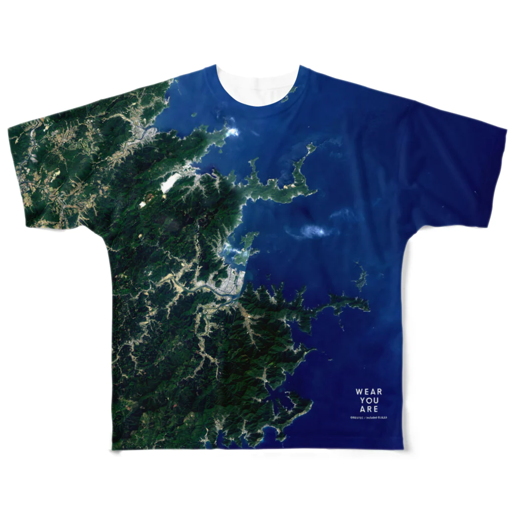 WEAR YOU AREの大分県 津久見市 フルグラフィックTシャツ