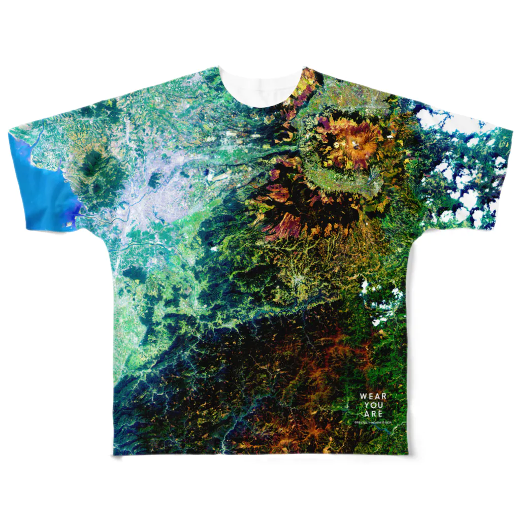 WEAR YOU AREの熊本県 上益城郡 All-Over Print T-Shirt