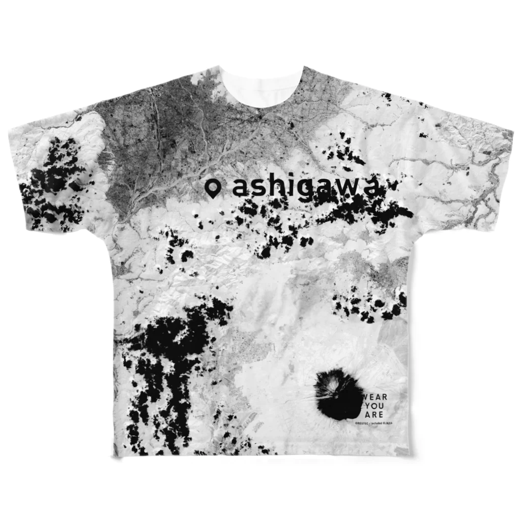 WEAR YOU AREの山梨県 南都留郡 All-Over Print T-Shirt