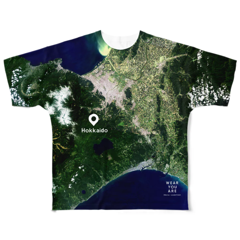 WEAR YOU AREの北海道 北広島市 フルグラフィックTシャツ