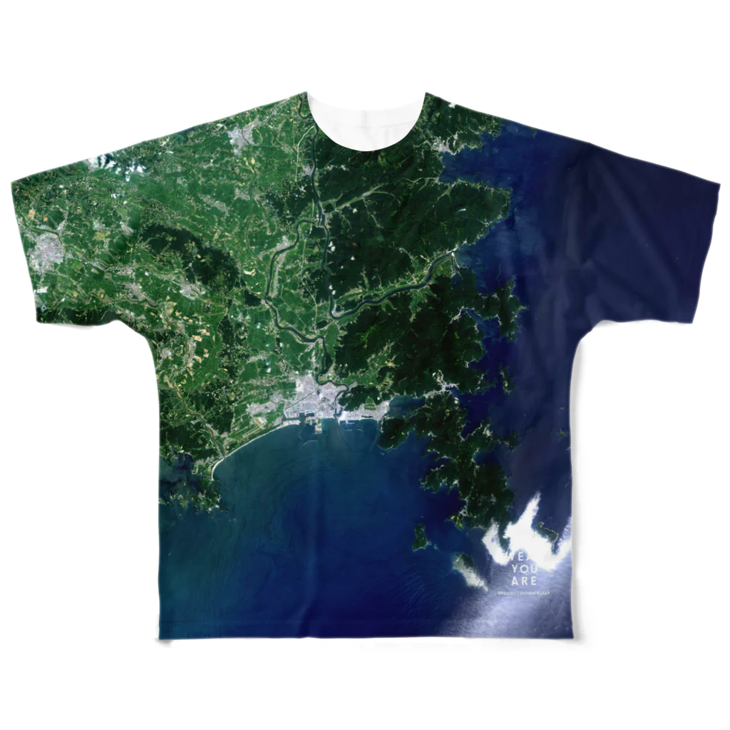 WEAR YOU AREの宮城県 石巻市 All-Over Print T-Shirt