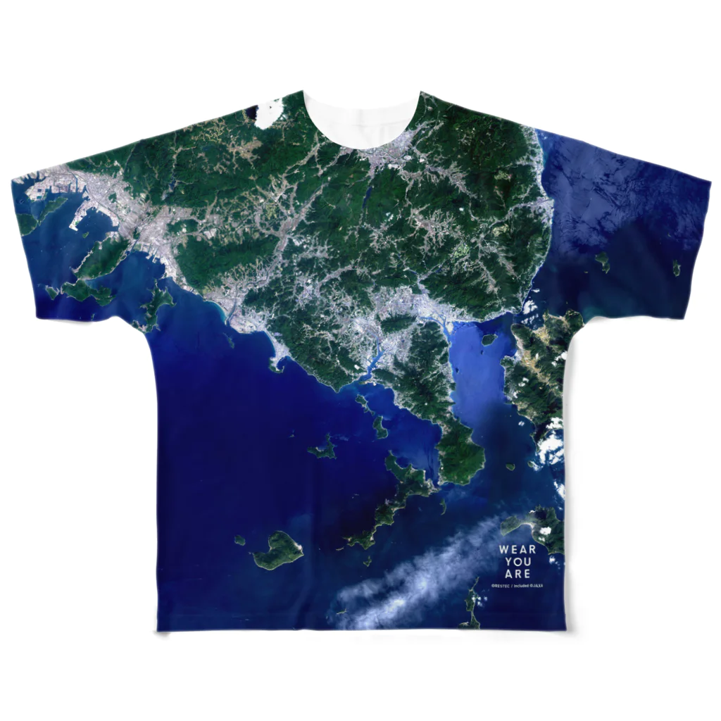 WEAR YOU AREの山口県 岩国市 フルグラフィックTシャツ