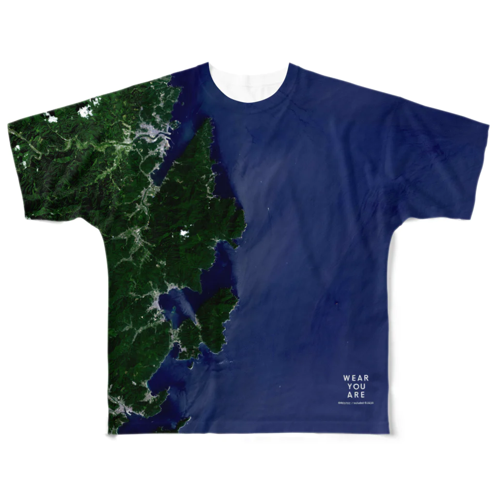 WEAR YOU AREの岩手県 宮古市 フルグラフィックTシャツ