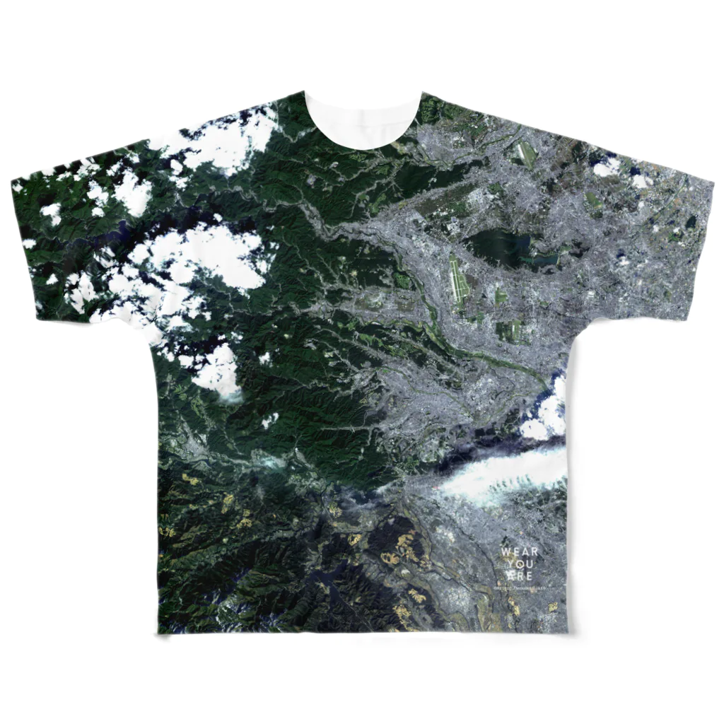 WEAR YOU AREの東京都 西多摩郡 All-Over Print T-Shirt