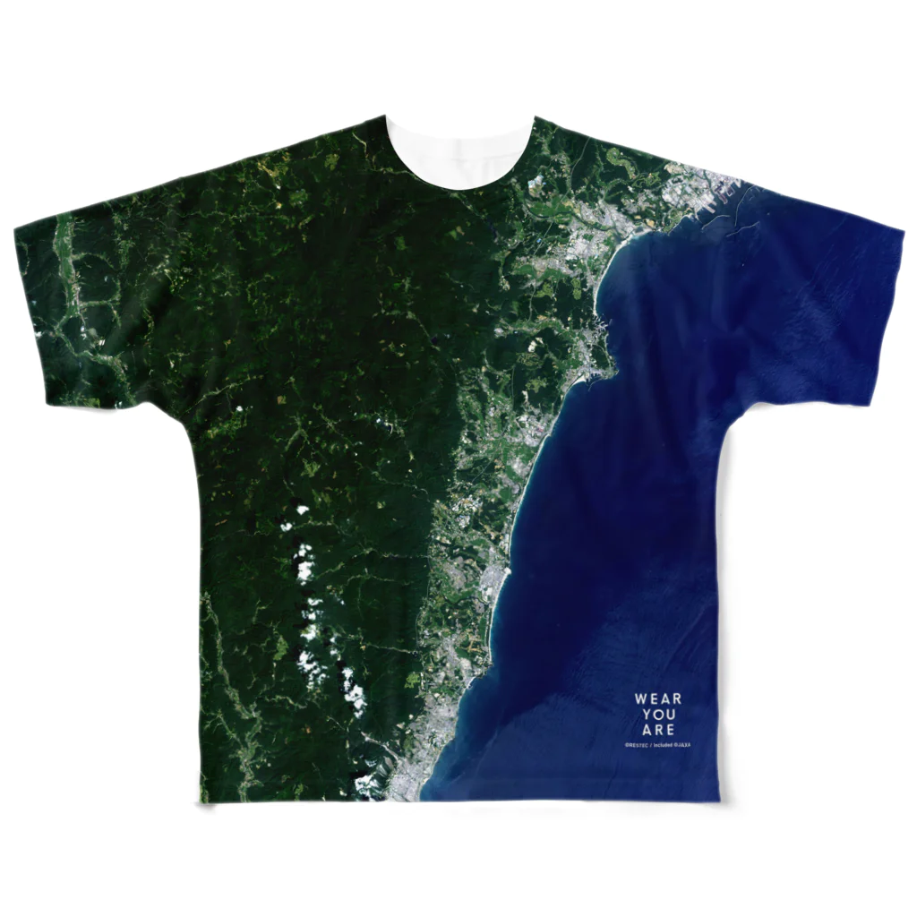 WEAR YOU AREの茨城県 北茨城市 フルグラフィックTシャツ