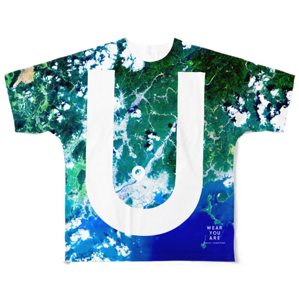 WEAR YOU AREの山口県 山口市 All-Over Print T-Shirt