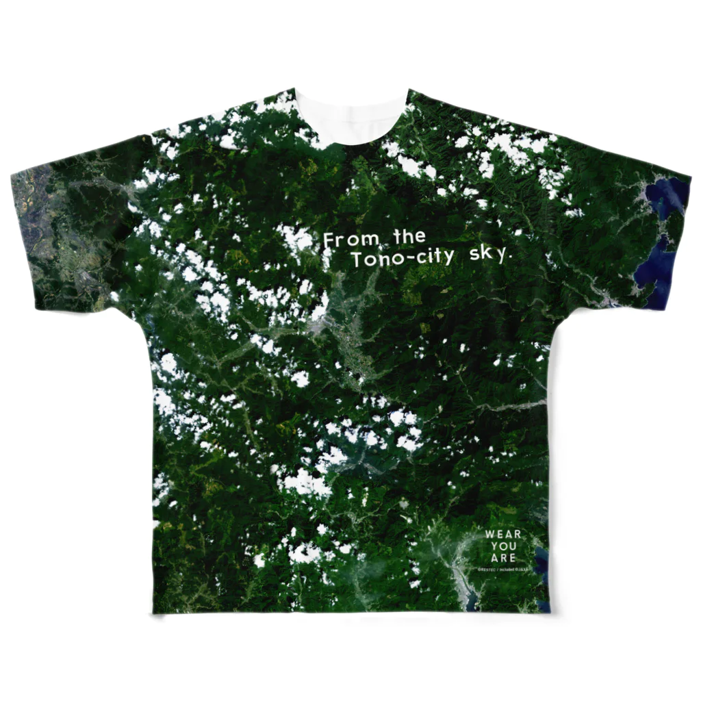 WEAR YOU AREの岩手県 遠野市 All-Over Print T-Shirt