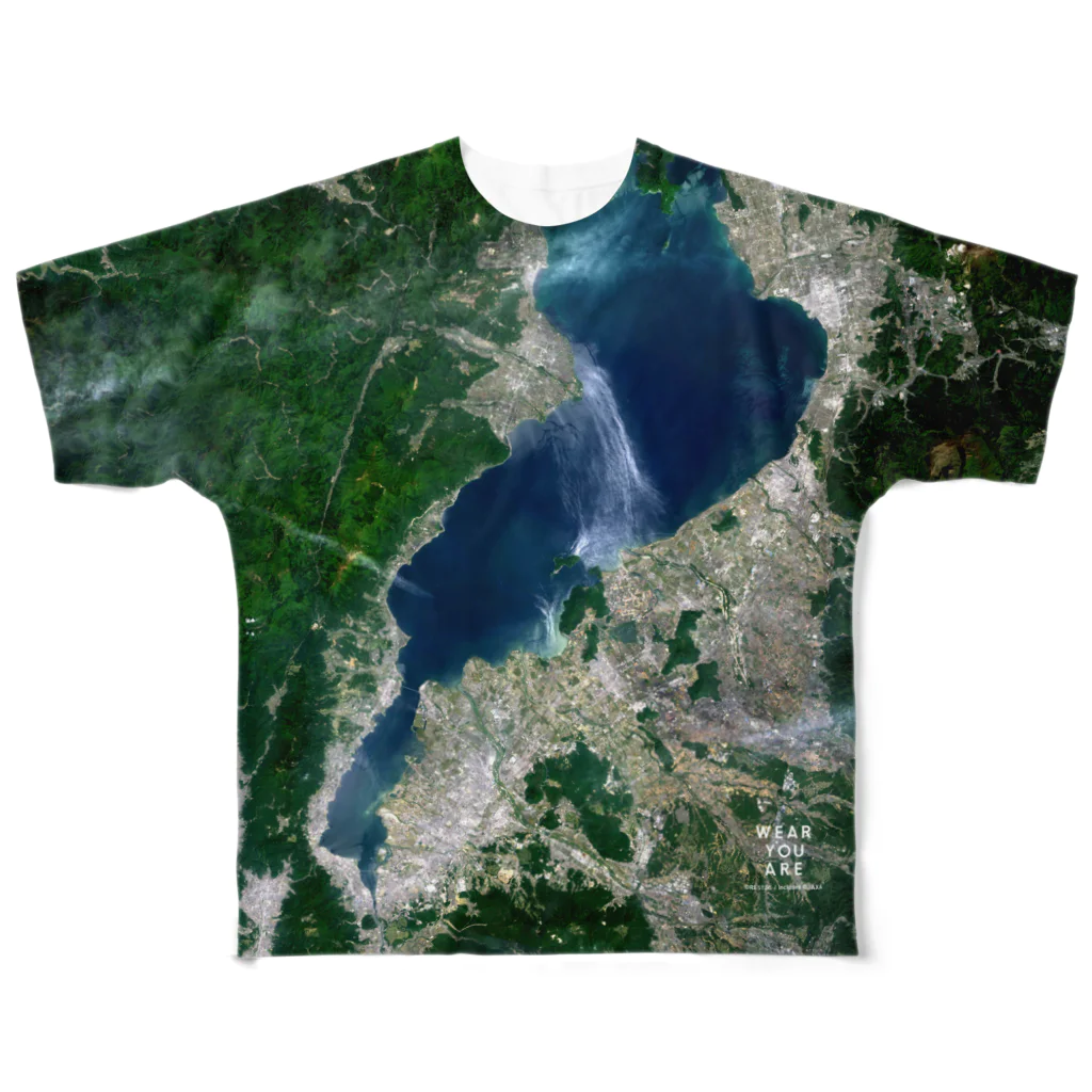 WEAR YOU AREの滋賀県 近江八幡市 All-Over Print T-Shirt