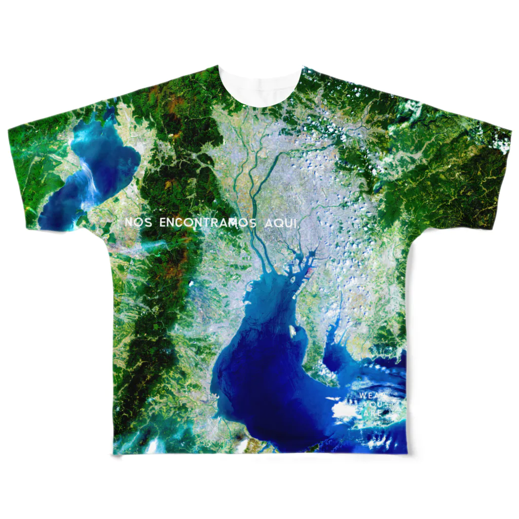 WEAR YOU AREの三重県 桑名市 All-Over Print T-Shirt