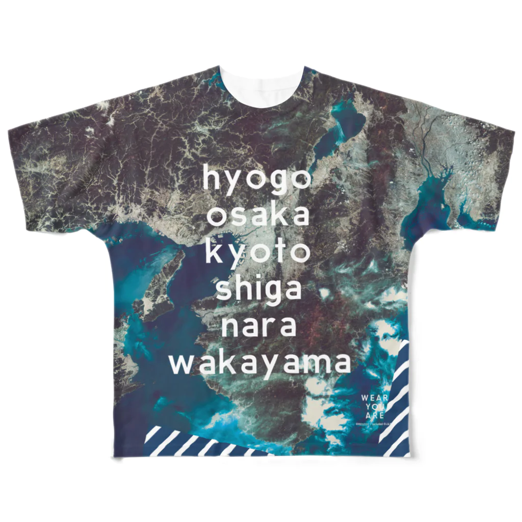 WEAR YOU AREの大阪府 堺市 All-Over Print T-Shirt