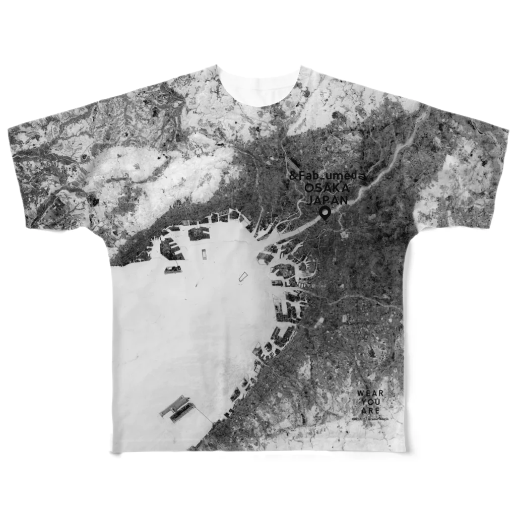 WEAR YOU AREの兵庫県 尼崎市 フルグラフィックTシャツ