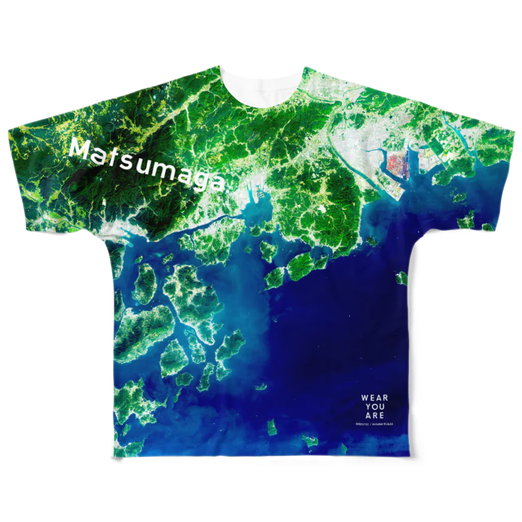 WEAR YOU AREの広島県 福山市 All-Over Print T-Shirt