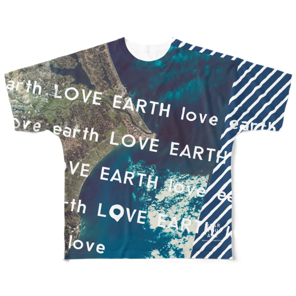 WEAR YOU AREの千葉県 銚子市 All-Over Print T-Shirt