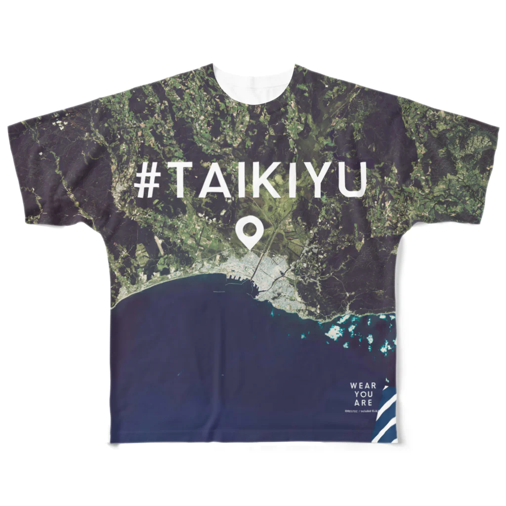 WEAR YOU AREの北海道 釧路市 フルグラフィックTシャツ