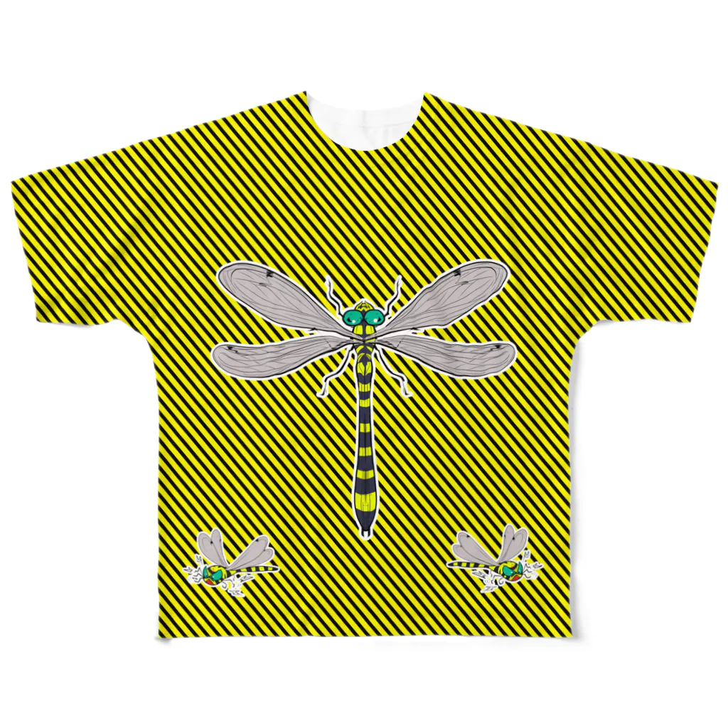 スタジオ嘉凰の蚊が嫌い フルグラフィックTシャツ