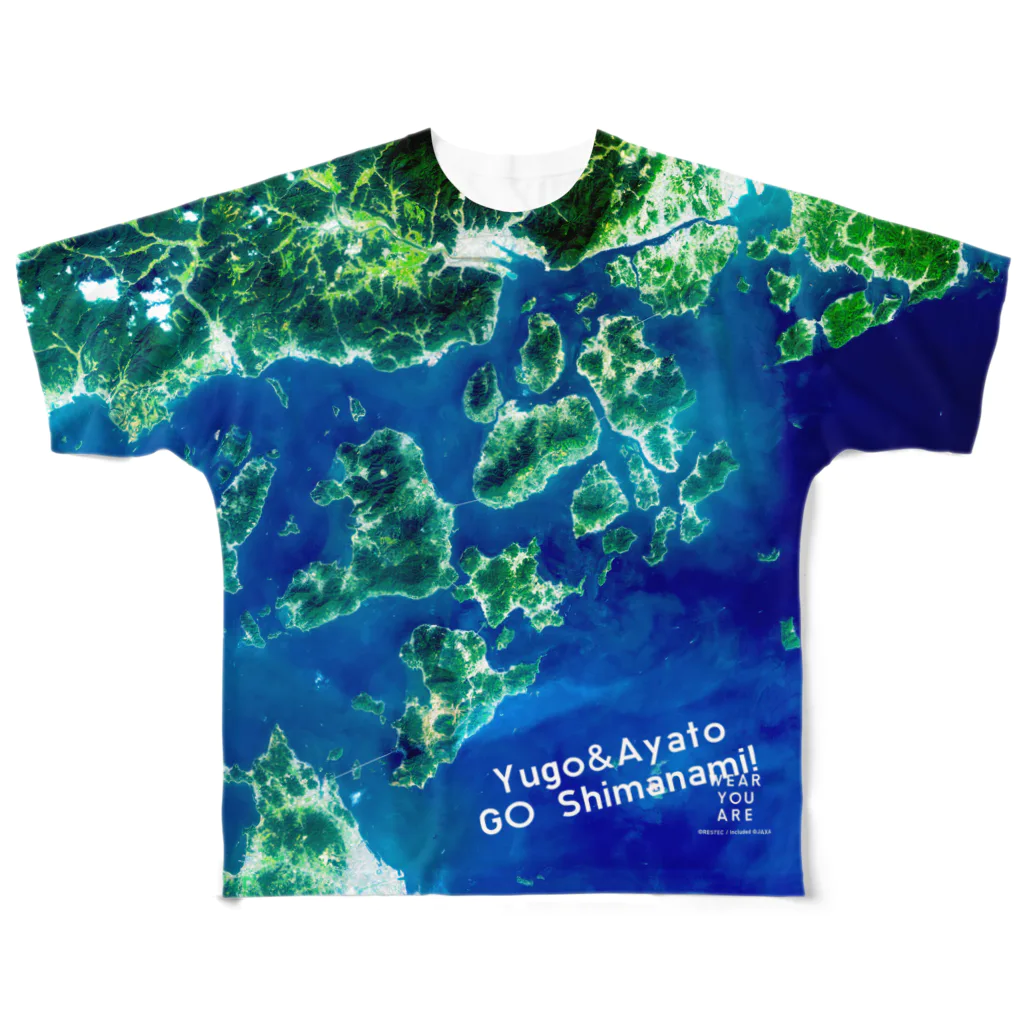 WEAR YOU AREの広島県 尾道市 All-Over Print T-Shirt
