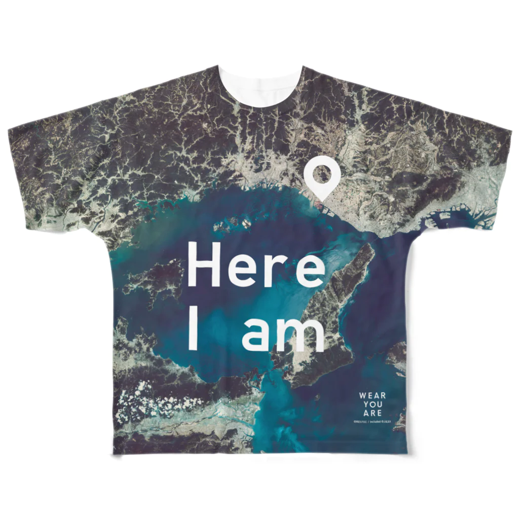 WEAR YOU AREの兵庫県 姫路市 フルグラフィックTシャツ