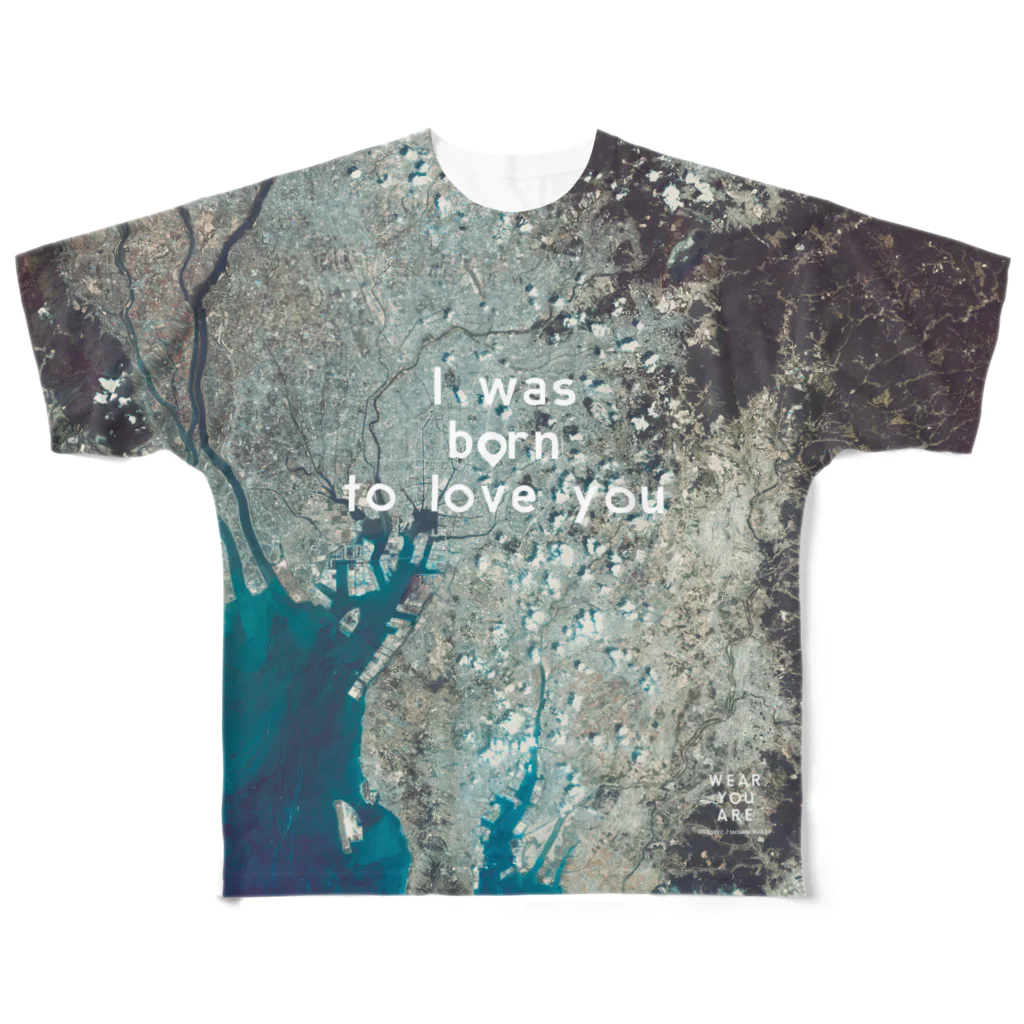 WEAR YOU AREの愛知県 名古屋市 All-Over Print T-Shirt