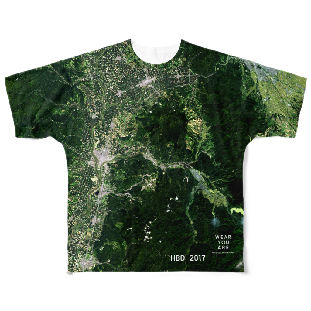 WEAR YOU AREの北海道 赤平市 All-Over Print T-Shirt