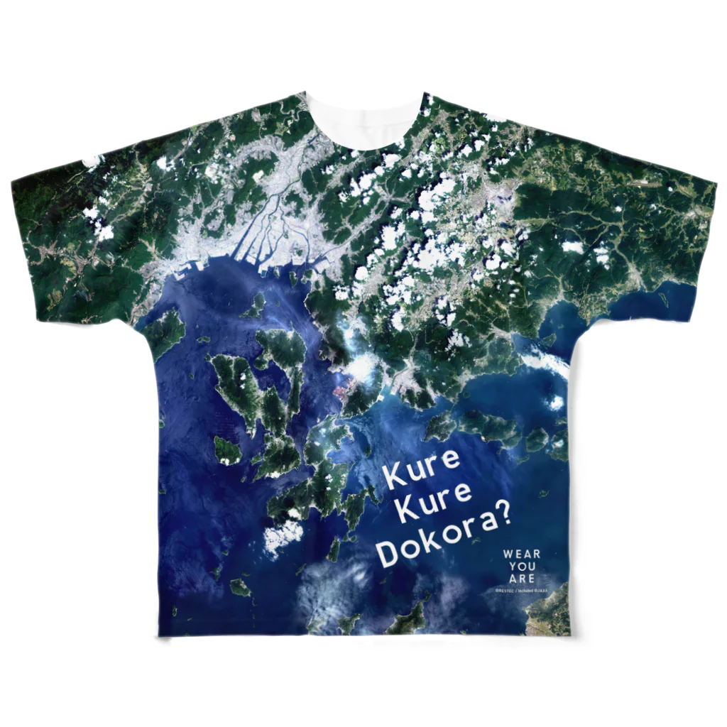 WEAR YOU AREの広島県 呉市 All-Over Print T-Shirt