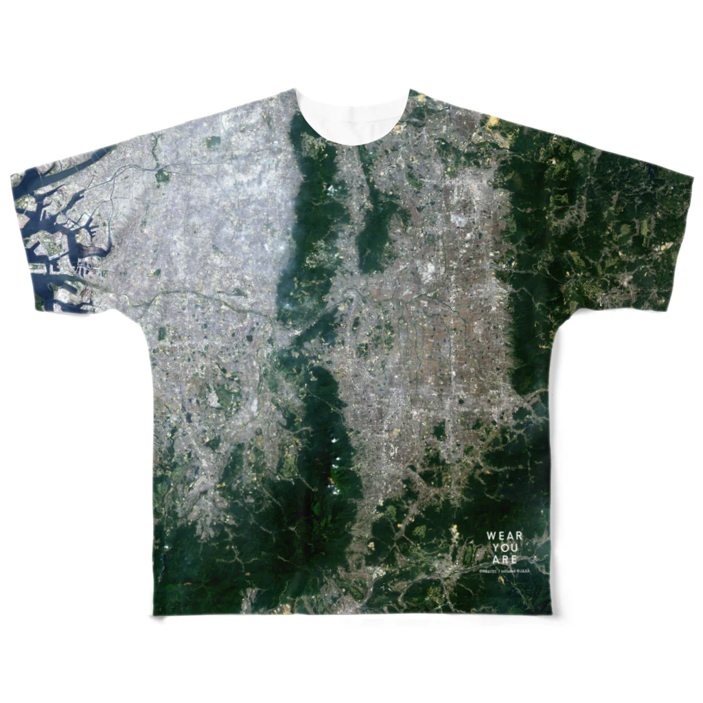 WEAR YOU AREの奈良県 生駒郡 All-Over Print T-Shirt