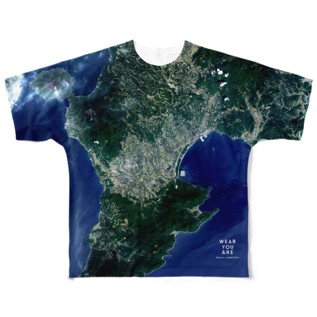 WEAR YOU AREの鹿児島県 鹿屋市 フルグラフィックTシャツ