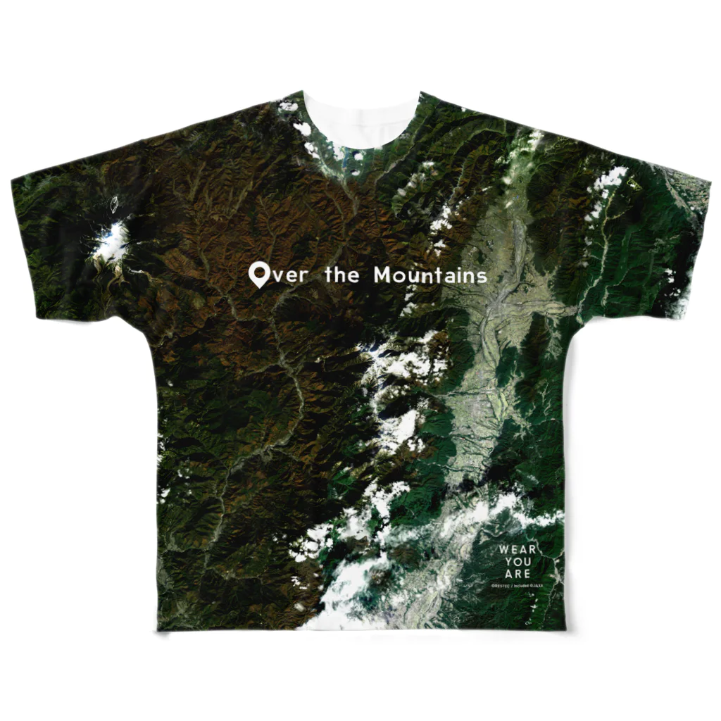 WEAR YOU AREの長野県 駒ヶ根市 All-Over Print T-Shirt