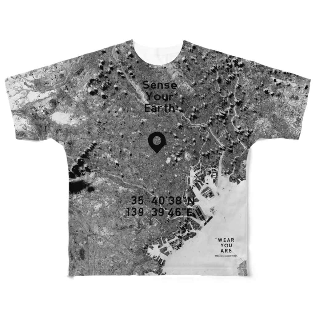 WEAR YOU AREの東京都 渋谷区 フルグラフィックTシャツ