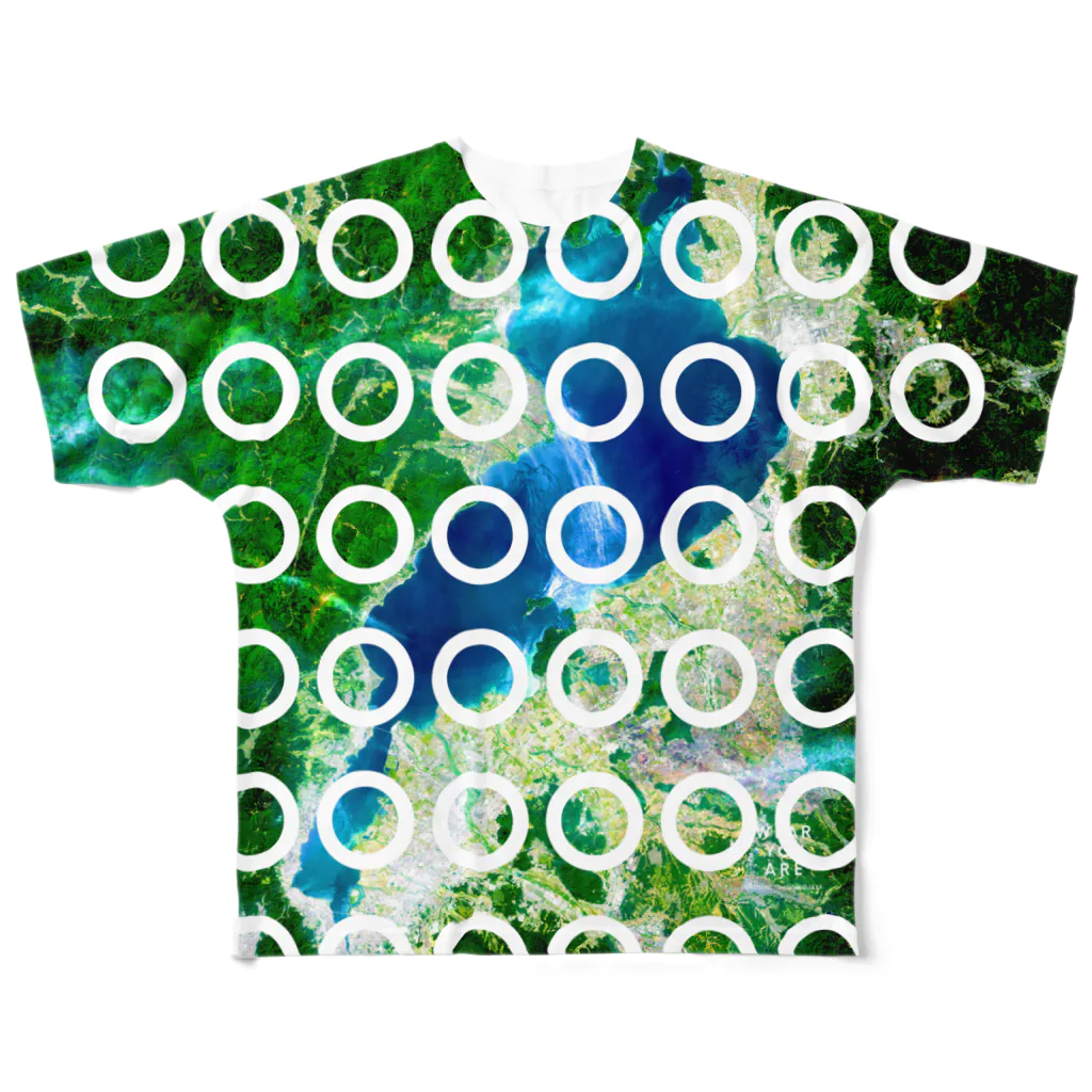 WEAR YOU AREの滋賀県 近江八幡市 All-Over Print T-Shirt