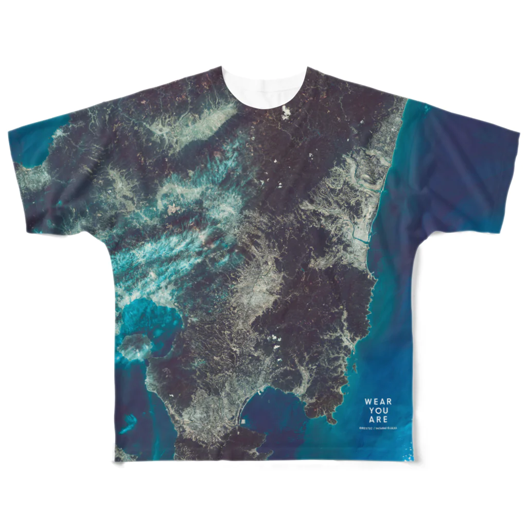 WEAR YOU AREの宮崎県 都城市 All-Over Print T-Shirt