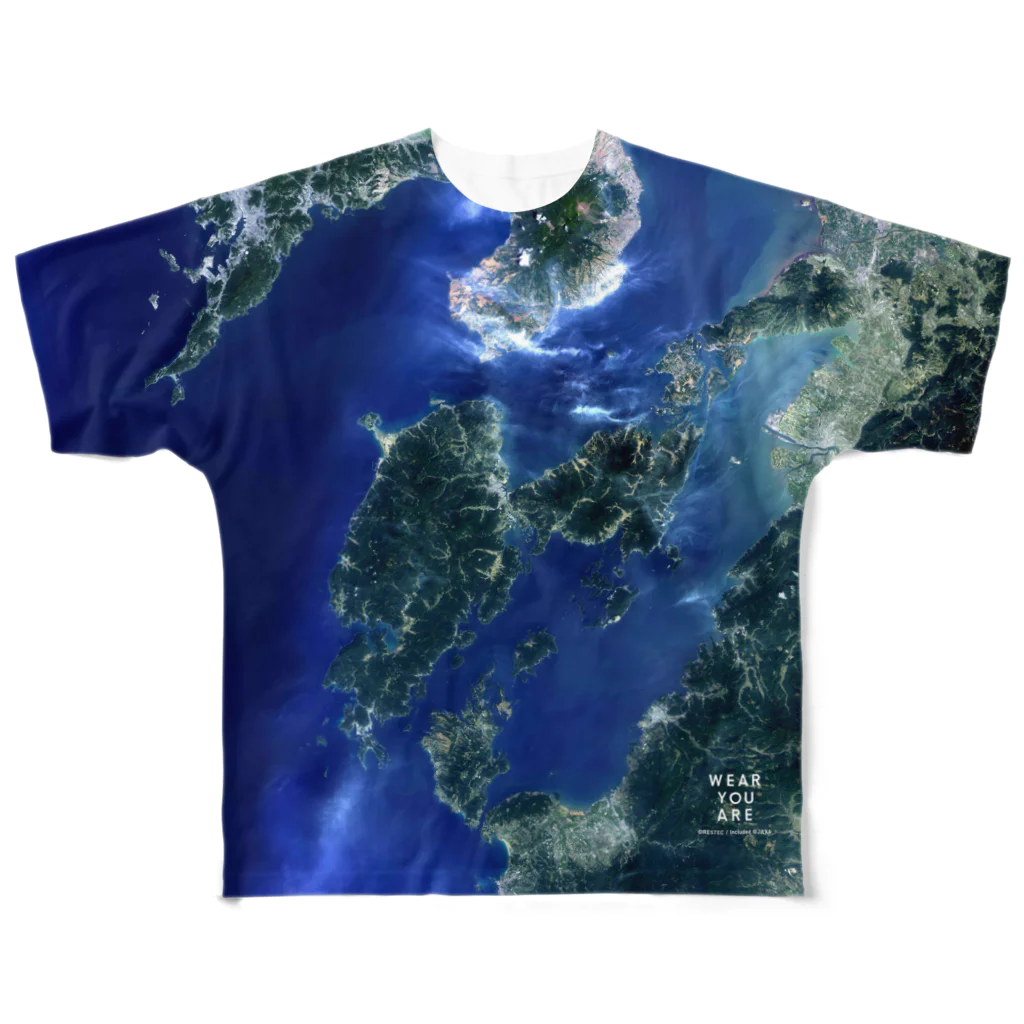 WEAR YOU AREの長崎県 南島原市 All-Over Print T-Shirt