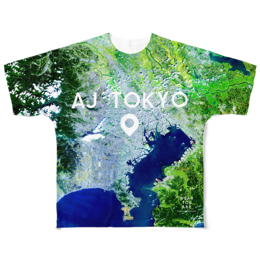 WEAR YOU AREの東京都 世田谷区 フルグラフィックTシャツ