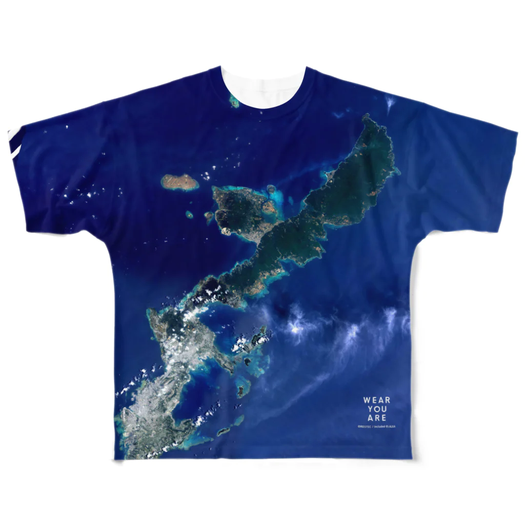 WEAR YOU AREの沖縄県 国頭郡 フルグラフィックTシャツ