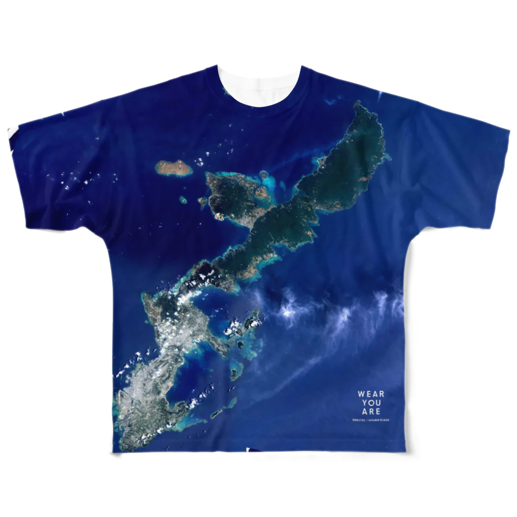 WEAR YOU AREの沖縄県 国頭郡 フルグラフィックTシャツ