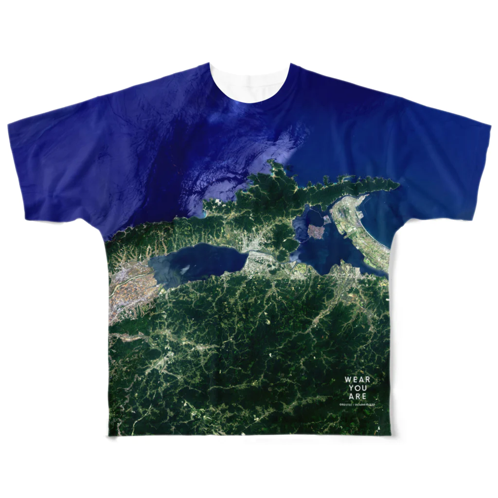 WEAR YOU AREの島根県 松江市 All-Over Print T-Shirt