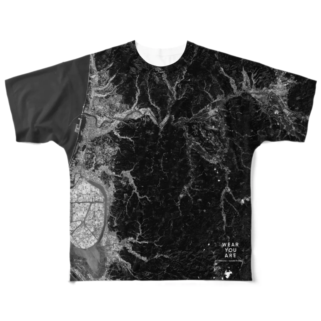 WEAR YOU AREの秋田県 能代市 All-Over Print T-Shirt