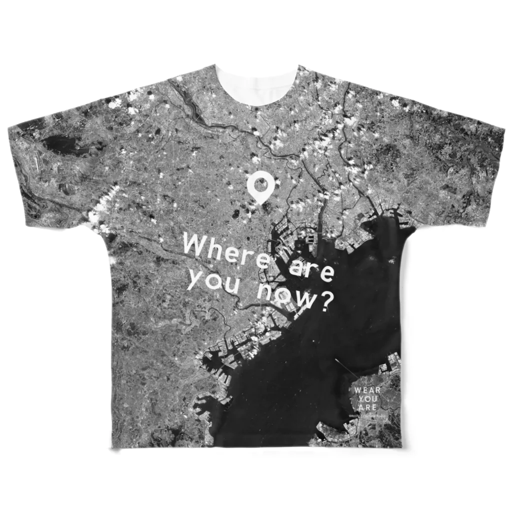 WEAR YOU AREの東京都 品川区 フルグラフィックTシャツ