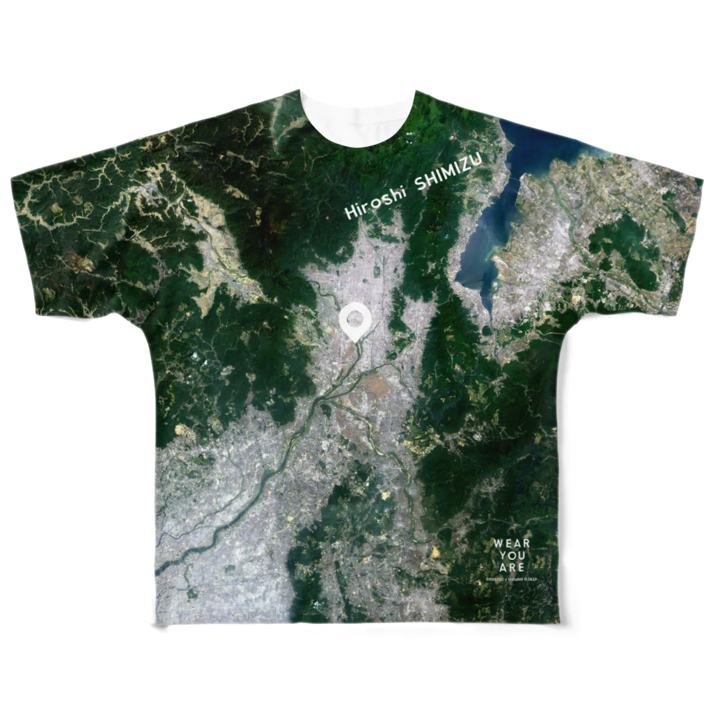 WEAR YOU AREの京都府 京都市 All-Over Print T-Shirt
