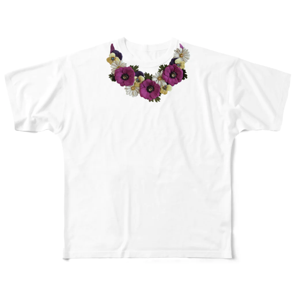 ChikuTakuの花束ネックレス２ All-Over Print T-Shirt