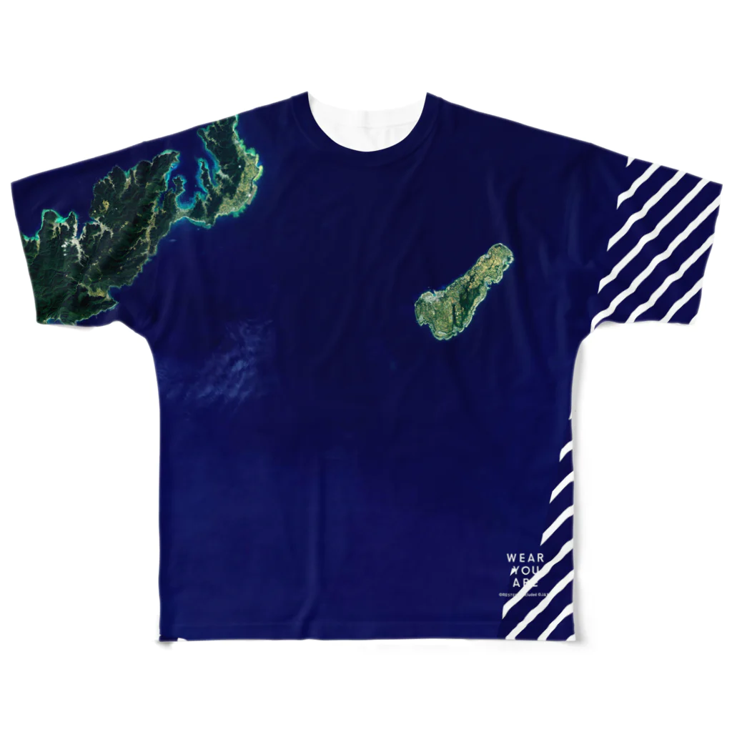 WEAR YOU AREの鹿児島県 大島郡 All-Over Print T-Shirt