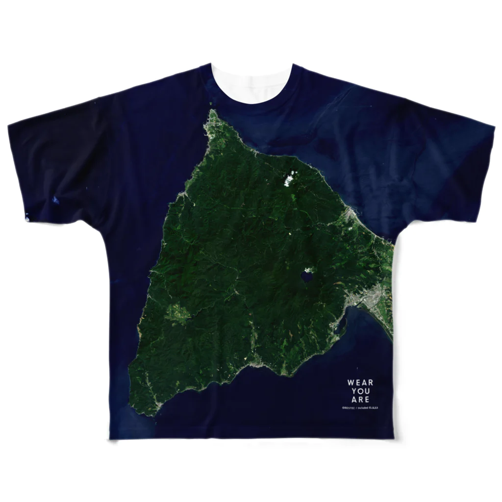 WEAR YOU AREの青森県 むつ市 フルグラフィックTシャツ