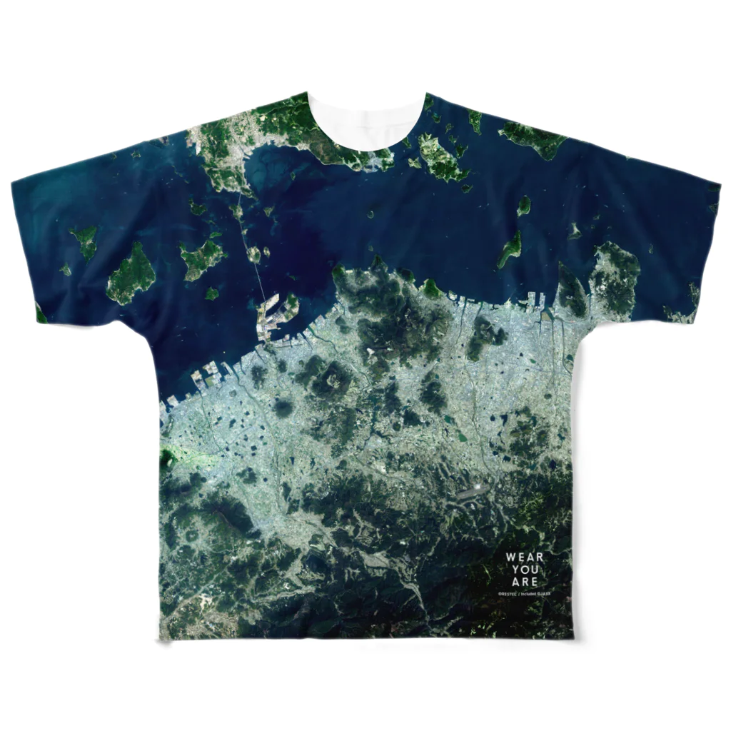 WEAR YOU AREの香川県 坂出市 All-Over Print T-Shirt