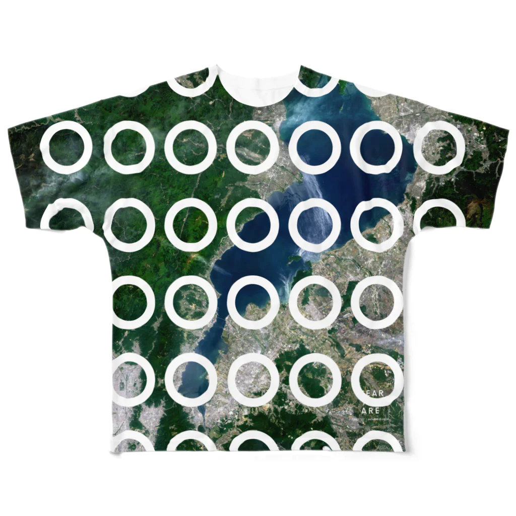 WEAR YOU AREの滋賀県 近江八幡市 All-Over Print T-Shirt