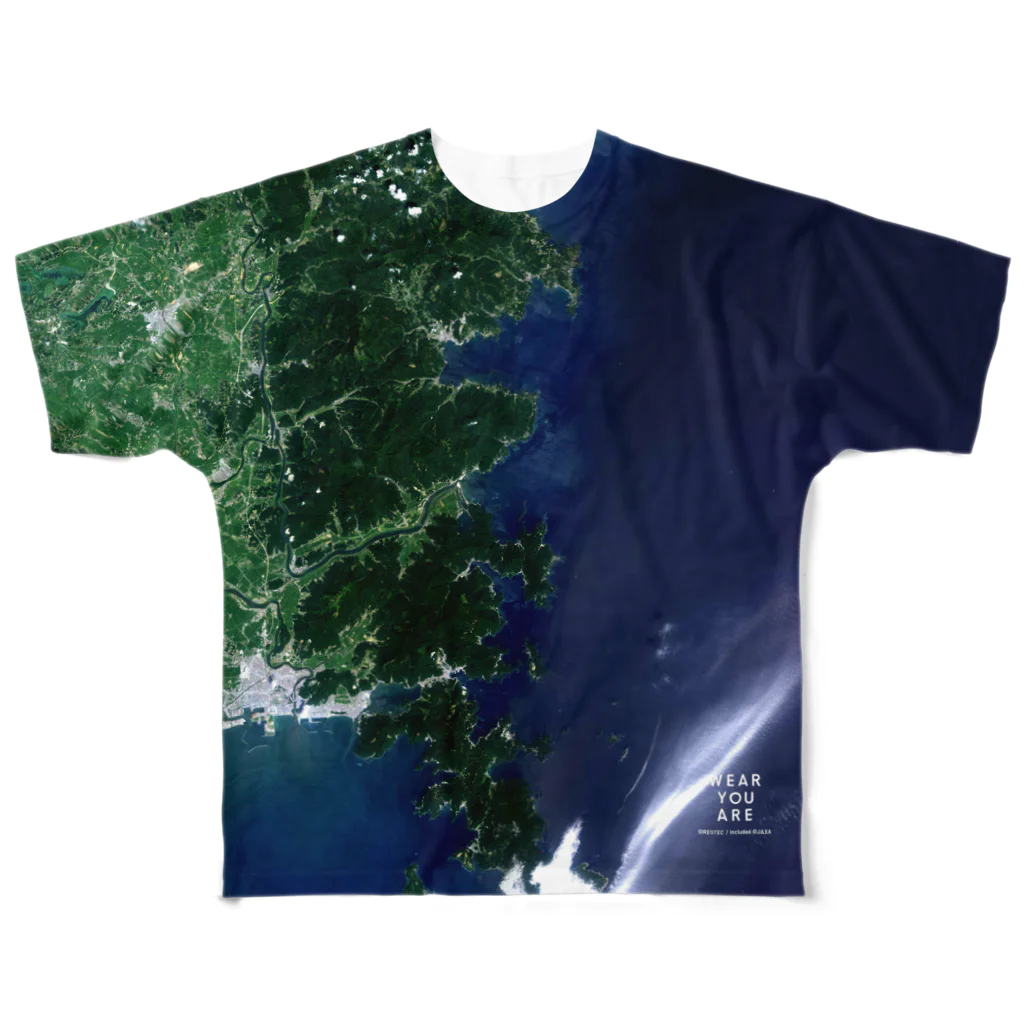 WEAR YOU AREの宮城県 石巻市 All-Over Print T-Shirt