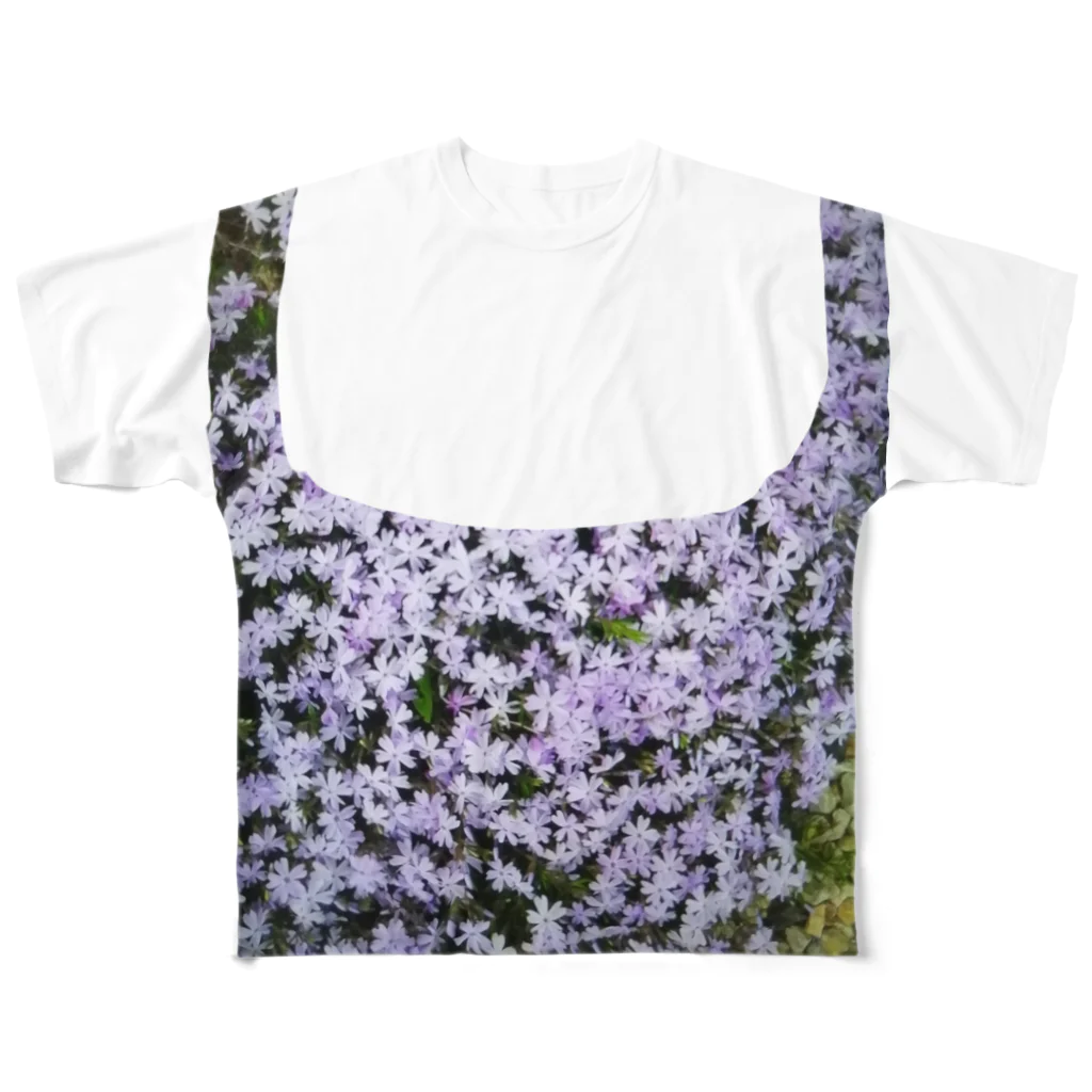 26giの芝桜の フルグラフィックTシャツ